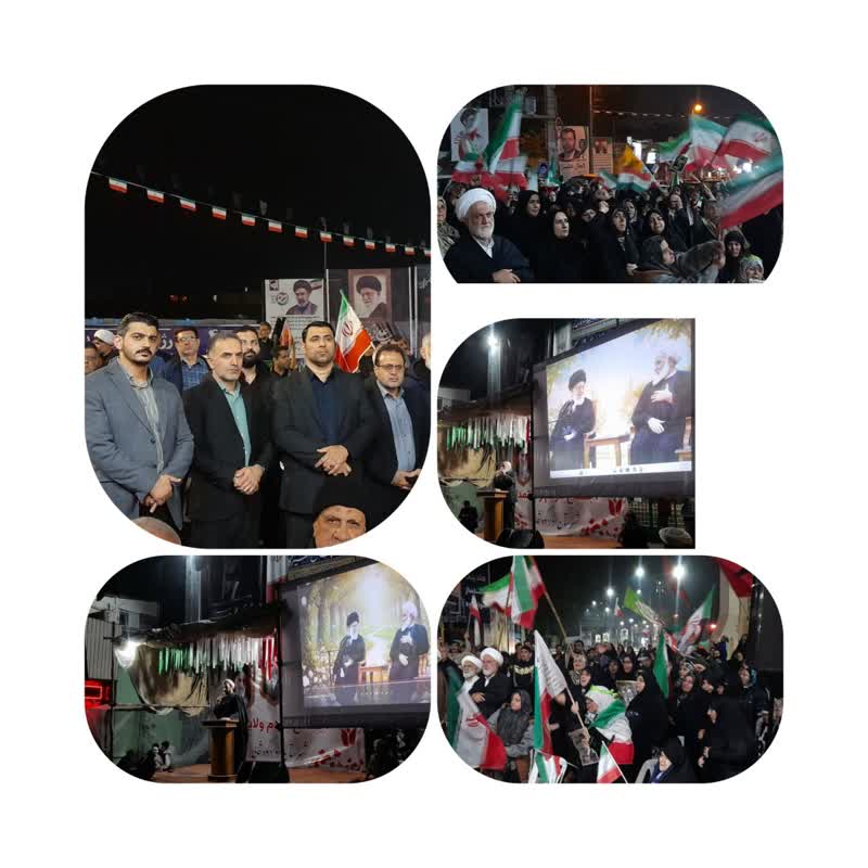 حضور فرماندار در اجتماع مردمی شهرستان سوادکوه شمالی 