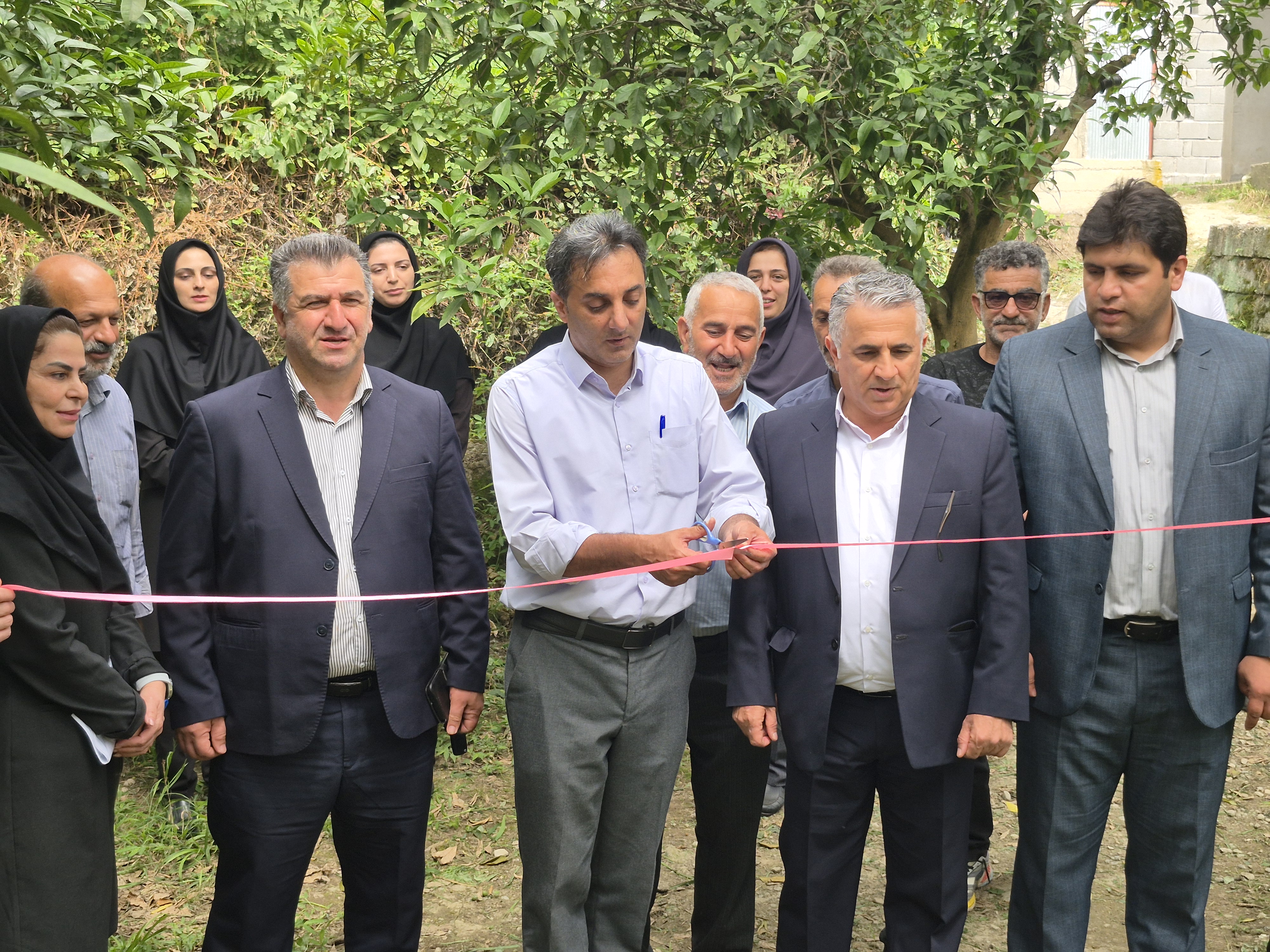 معاونت عمرانی فرمانداری رامسر/  توسعه زیرساخت‌های نوین آبیاری گامی مؤثر در افزایش بهره‌وری و تقویت امنیت غذایی است