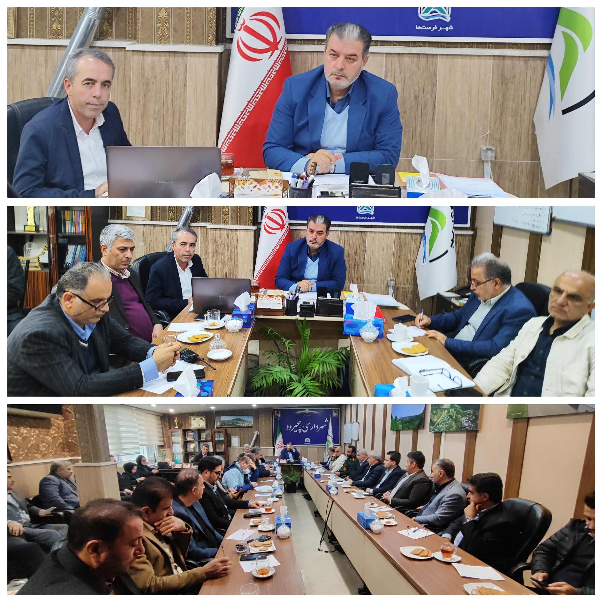 جلسه ستاد مدیریت بحران شهرستان چالوس 