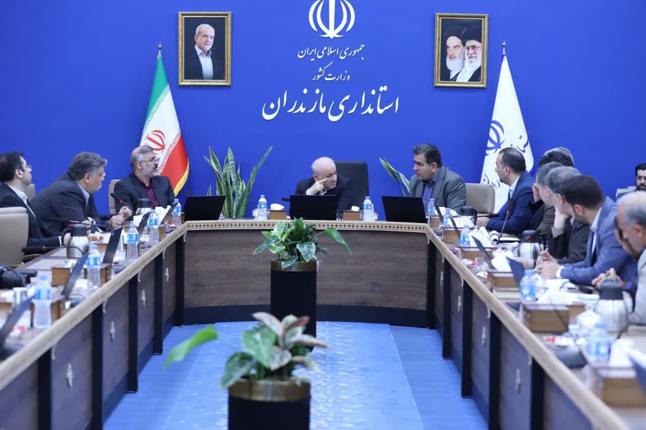 نشست پیگیری مصوبات سفر رییس سازمان بنادر به میاندورود