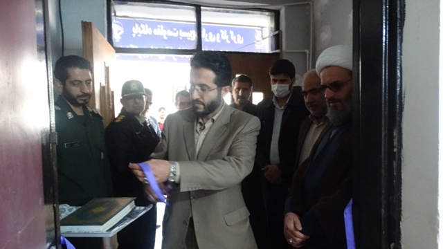 افتتاح پایگاه مقاومت بسیج اداری کارگری شهید بهشتی کارخانه اشباع و تروارس  شیرگاه 