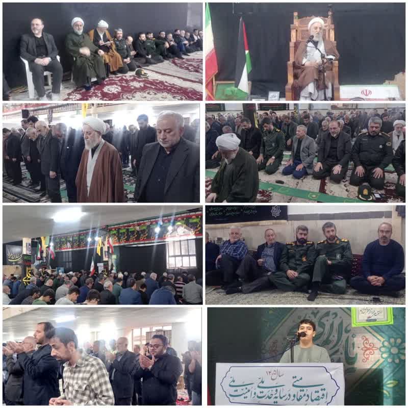 مراسم اربعین شهادت قائد اعظم حضرت آیت الله سید علی حسینی خامنه ای ( ه )