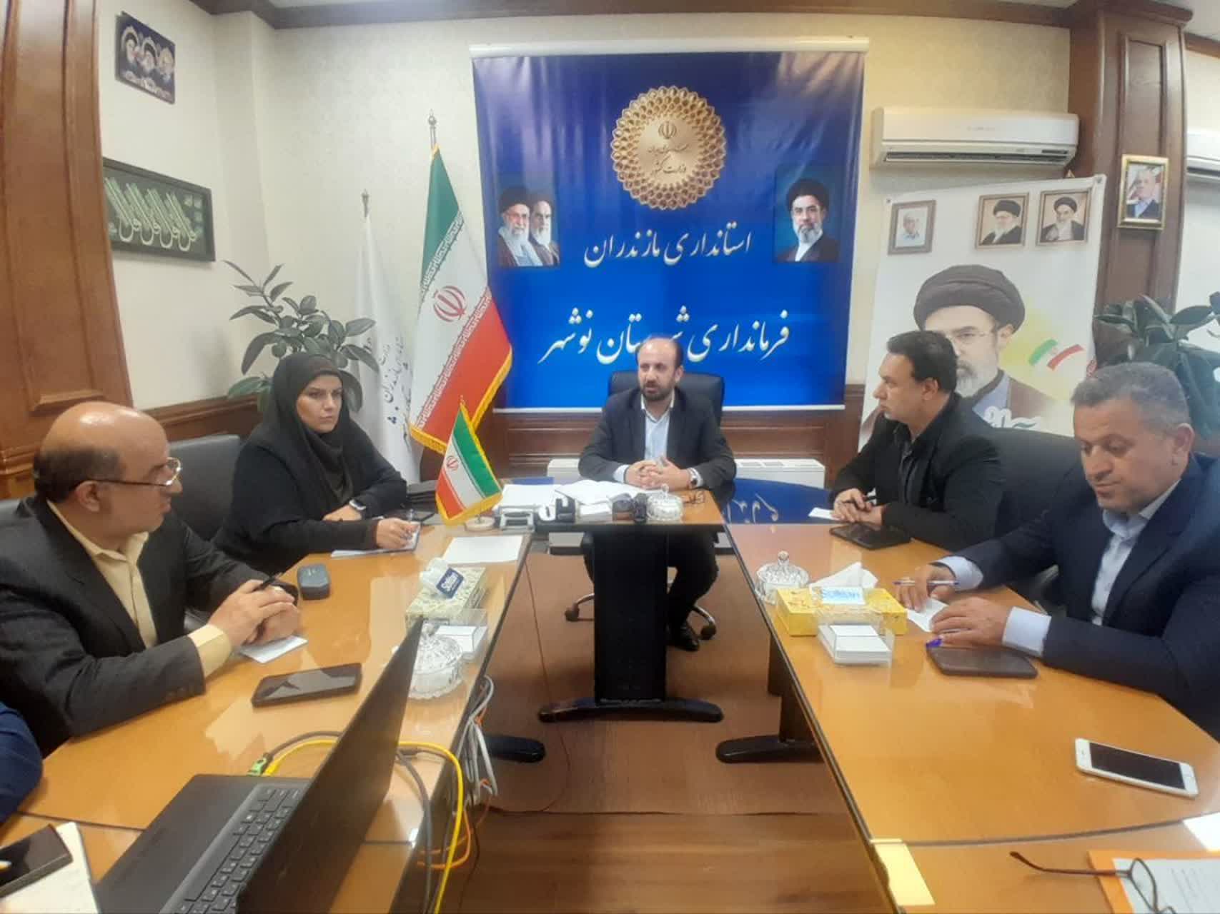 تأکید فرماندار نوشهر بر تسریع نهضت خدمت‌رسانی در حوزه زیرساخت‌های عمرانی شهرستان