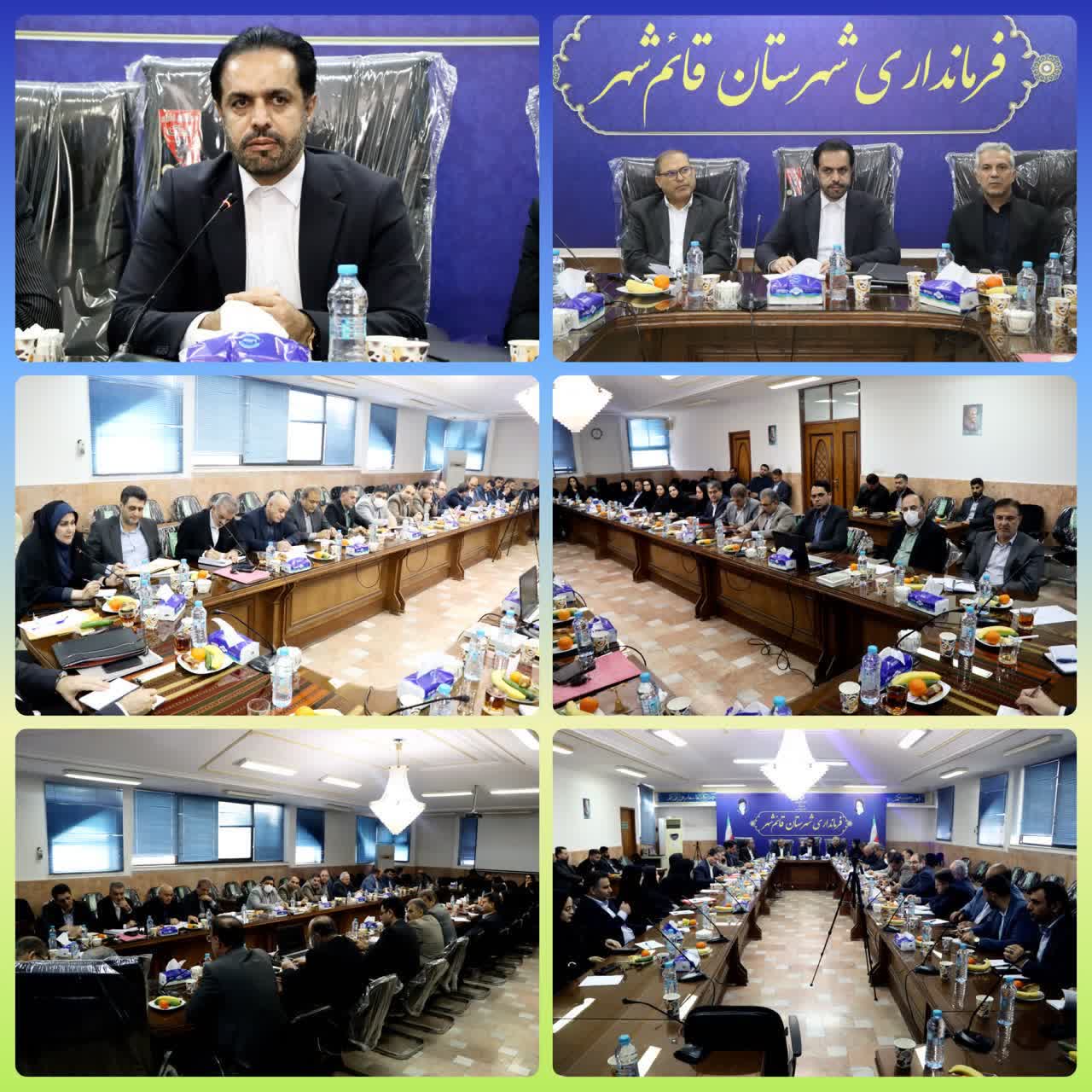 جلسه آموزشی و توجیهی فرمانداران،معاونین ،بخشداران وکارشناسان حوزه انتخابیه در قائم‌شهر برگزار شد