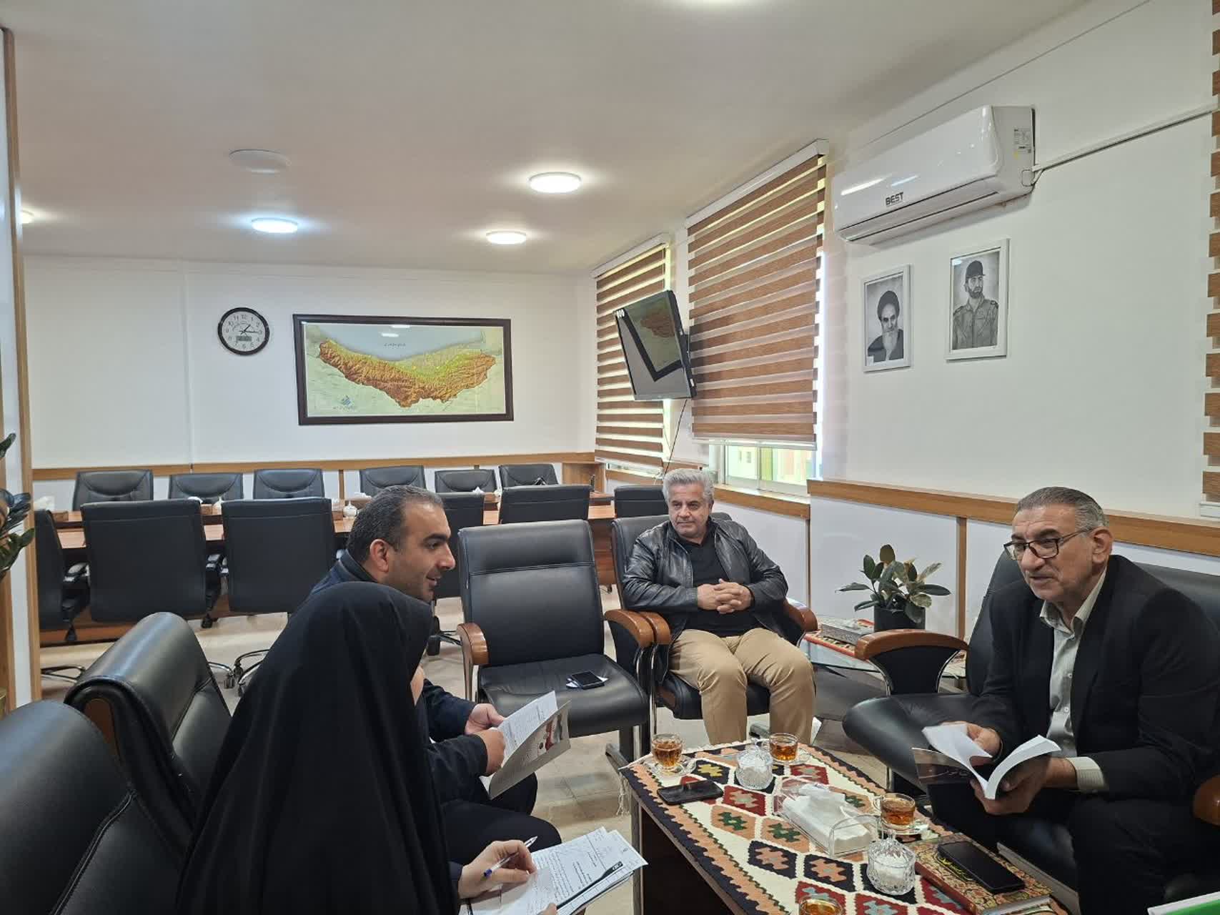 برگزاری جلسه هیات تطبیق به ریاست فرماندار میاندورود