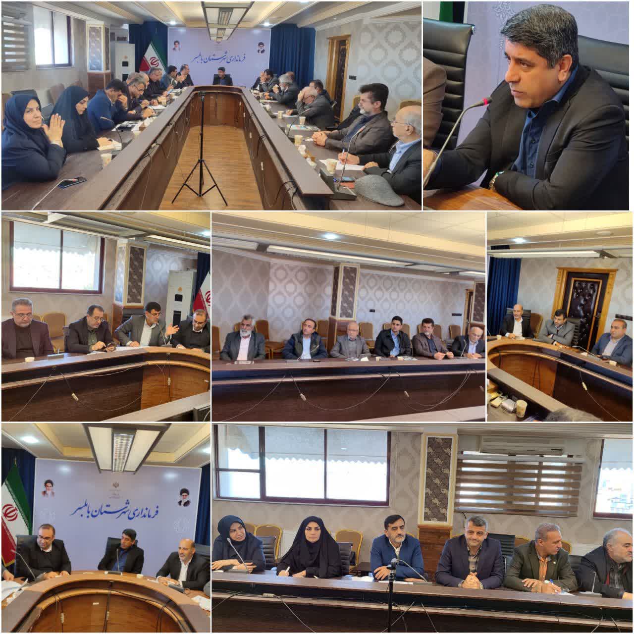 جلسه شورای مهارت شهرستان بابلسر به ریاست فرماندار 