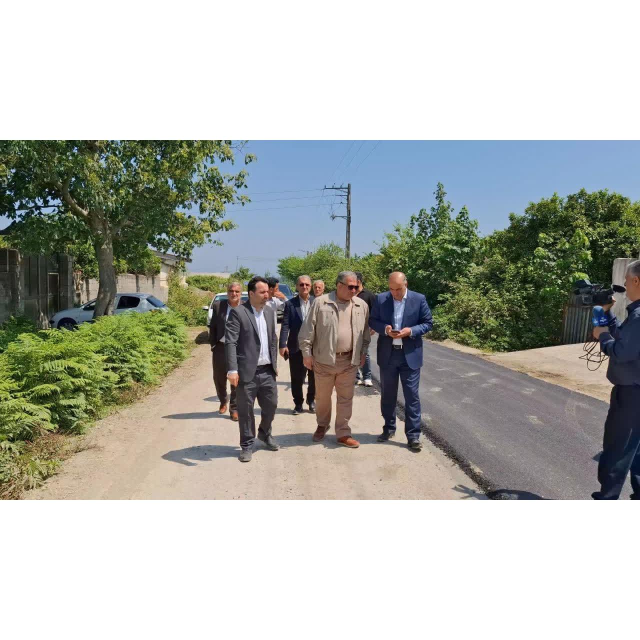 اختصاص ۵۰ میلیارد تومان برای آسفالت محور ولیکستان به امام‌دشت و کمربندی نشتارود/گامی مهم در بهبود زیرساخت‌های ارتباطی غرب استان