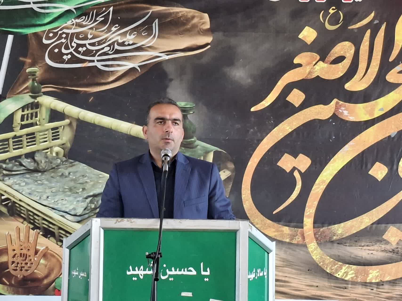 پیوند میان مظلومیت حضرت علی‌اصغر (ع) و شهدای کودک میهن / ترویج فرهنگ ایثار در مکتب حسینی