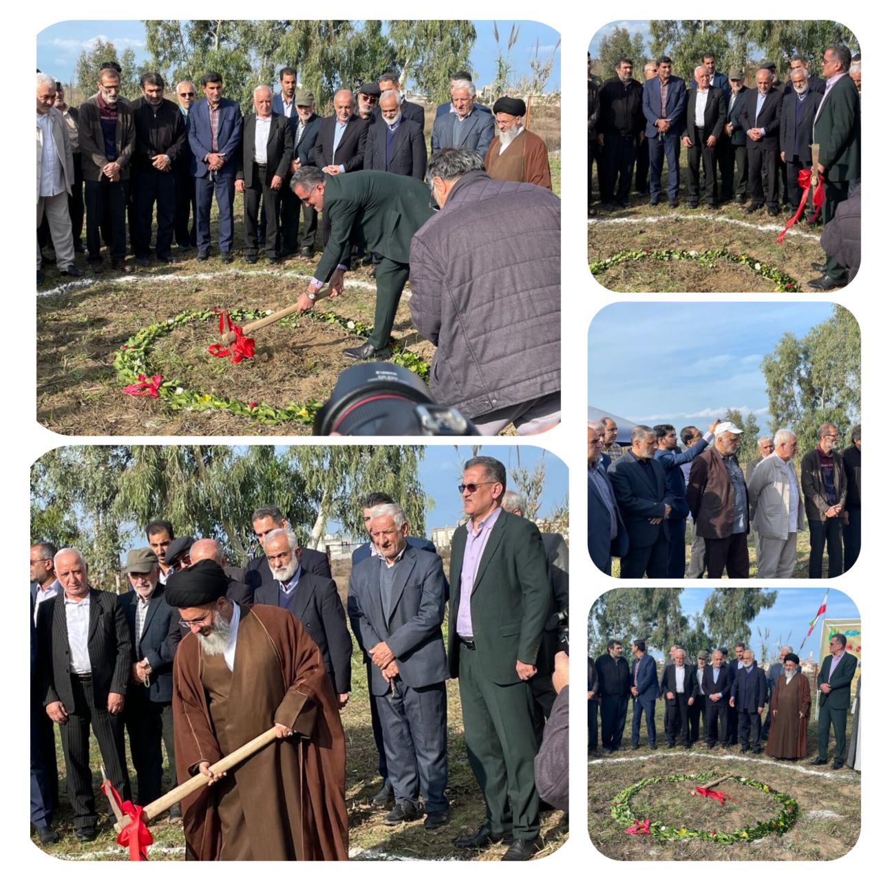  آغاز ساخت مرکز توانبخشی در جویبار؛ کلنگ‌زنی مجتمع خدمات رفاهی «ادهم» با حضور مسئولان