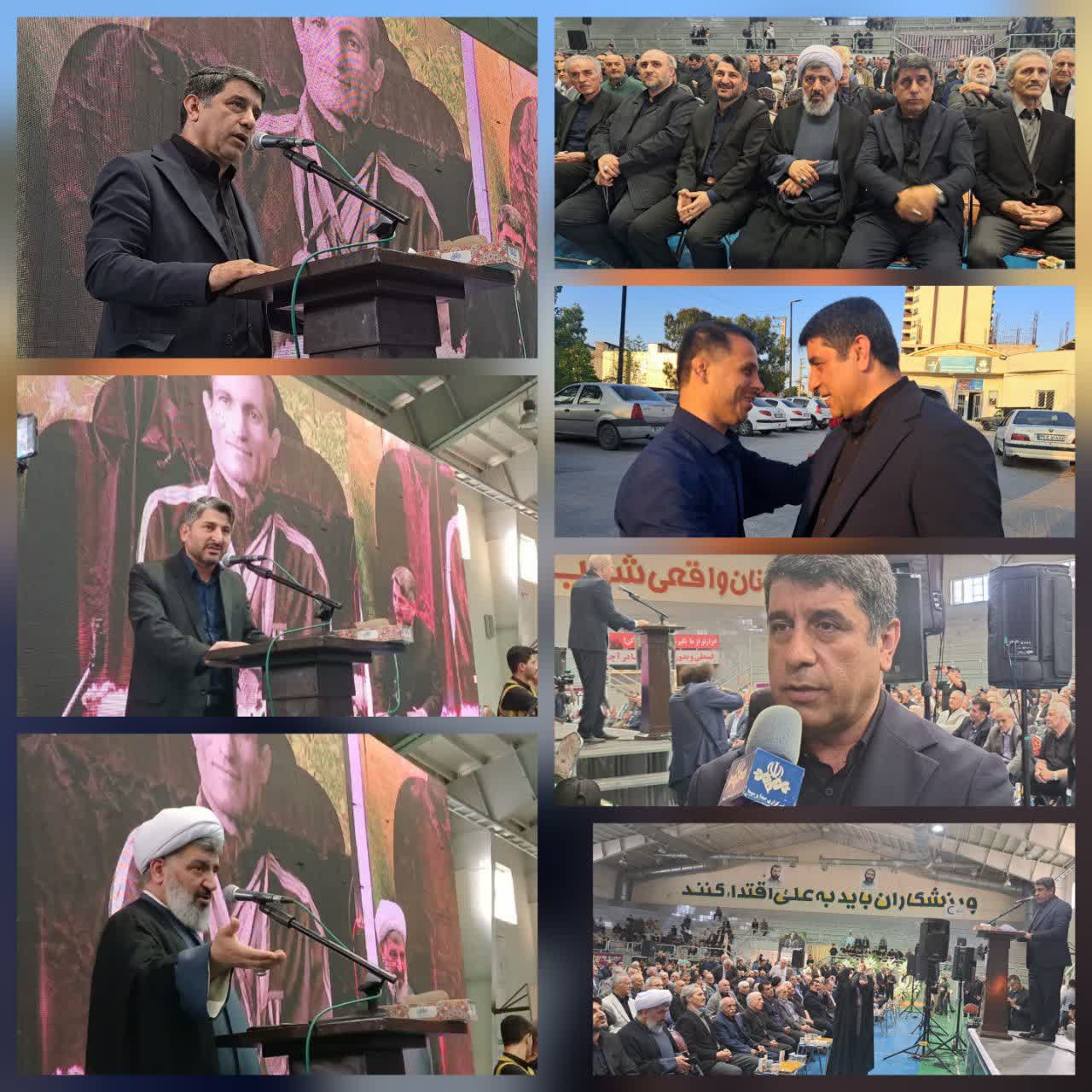 برگزاری مراسم بزرگداشت زنده یاد جهان پهلوان عبدالله موحد در بابلسر