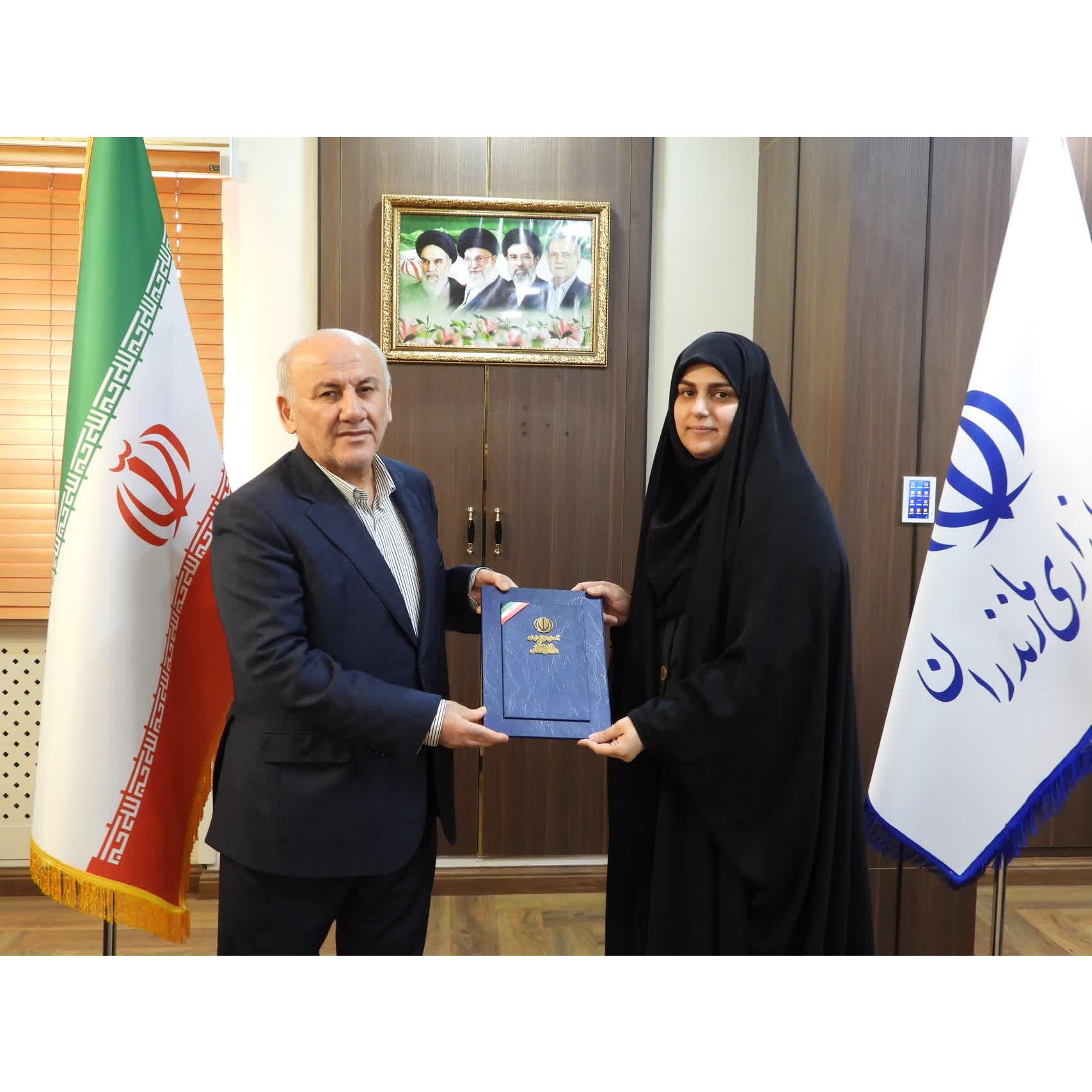 دومین بانوی فرماندار در مازندران منصوب شد  