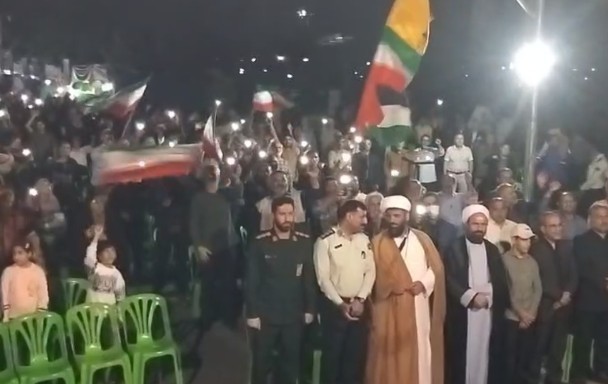 سیمرغ غرق در شادی / حضور فرماندار در اجتماع بزرگ مردمی غدیریه