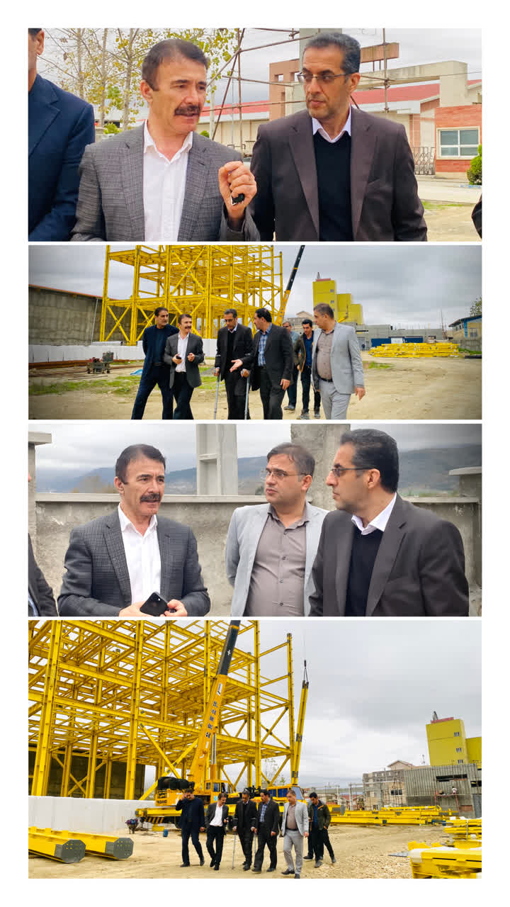 🔹بازدید فرماندار گلوگاه از فاز جدید مجموعه تولیدی ساوانای شهرک صنعتی شهرستان گلوگاه 