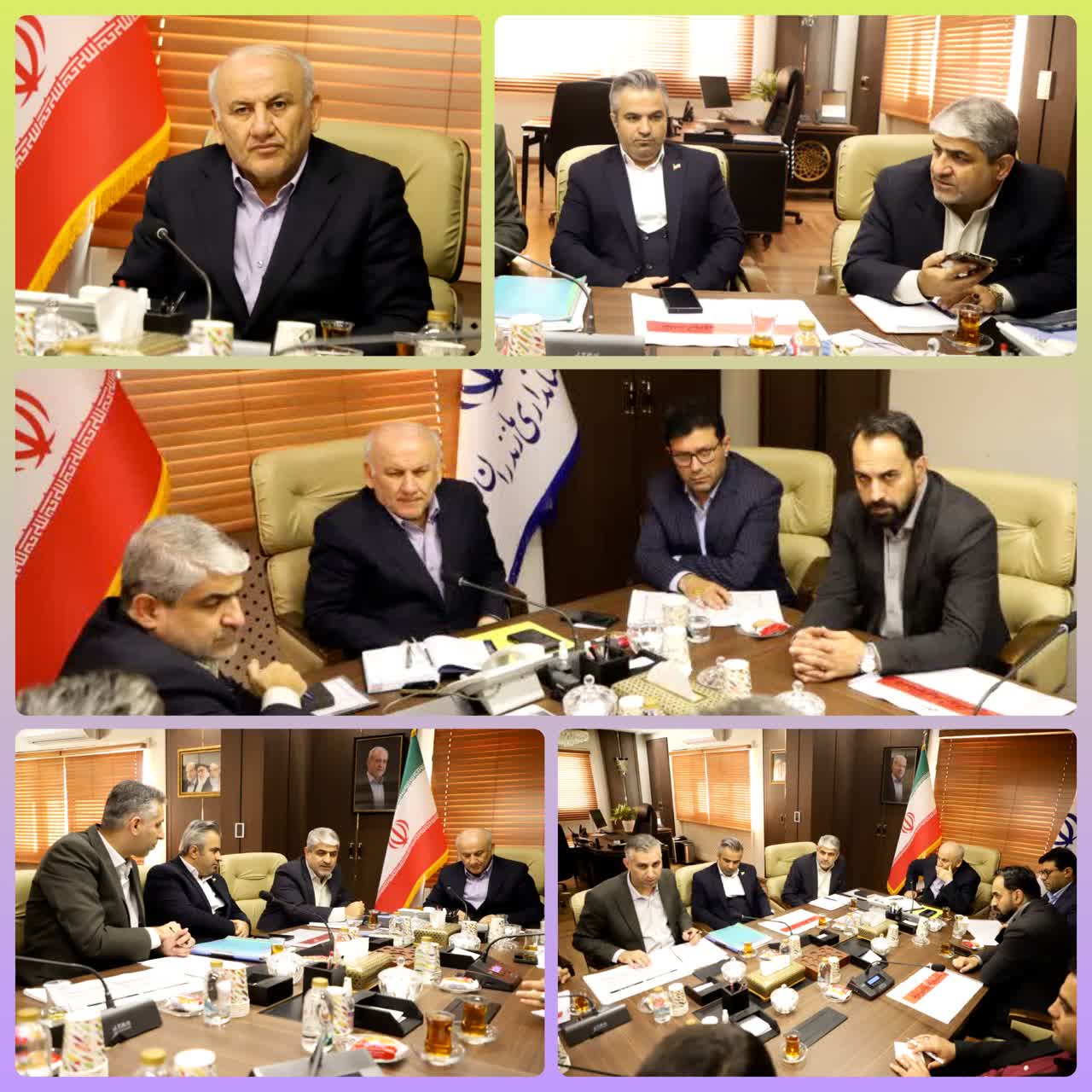 پیگیری تسریع در روند اجرایی پروژه پسماند قائم‌شهر با حضور فرماندار در دفتر استاندار مازندران