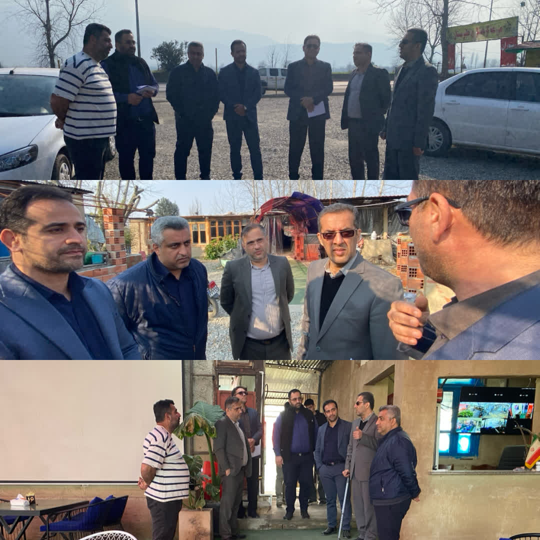 🔹بازدید میدانی فرماندار از مجموعه مزرعه گردشگری برای رفع موانع اداری