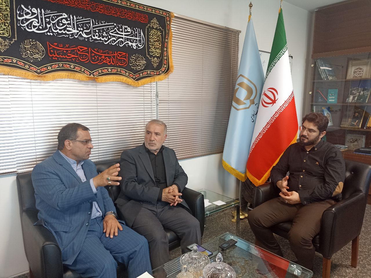دیدار فرماندار بهشهر با معاون بنیاد مسکن انقلاب اسلامی کشور 
