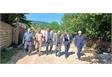پیگیری روند اجرای طرح‌های عمرانی در روستای کارنام؛ ادای احترام سرپرست فرمانداری مرکز استان به والدین شهید محمدی