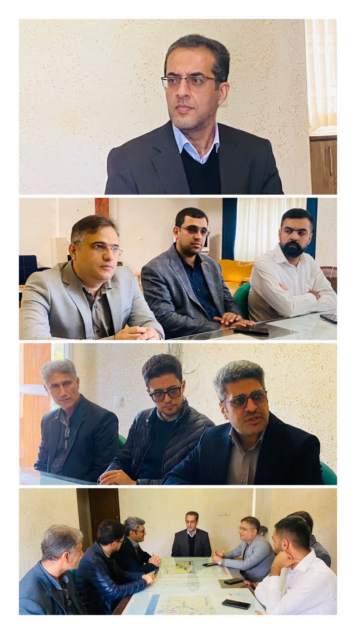 🔹جلسه بررسی وضعیت مجموعه آبادگران شهرستان گلوگاه 