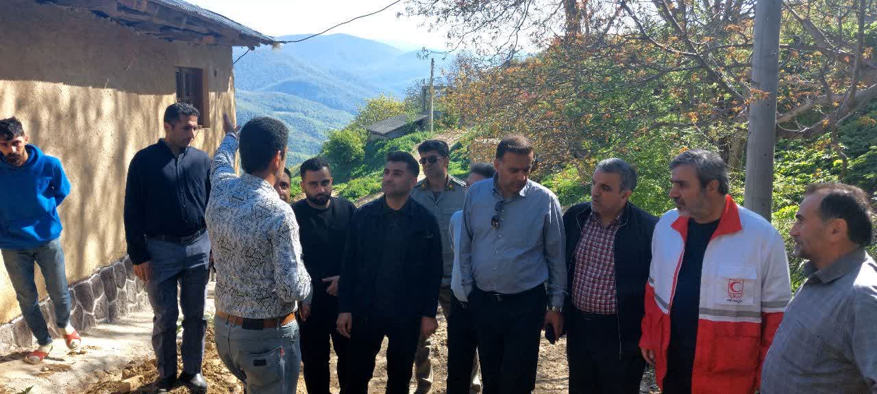 🔻بررسی وضعیت عمرانی و گردشگری زنگت علیا با حضور فرماندار نکا