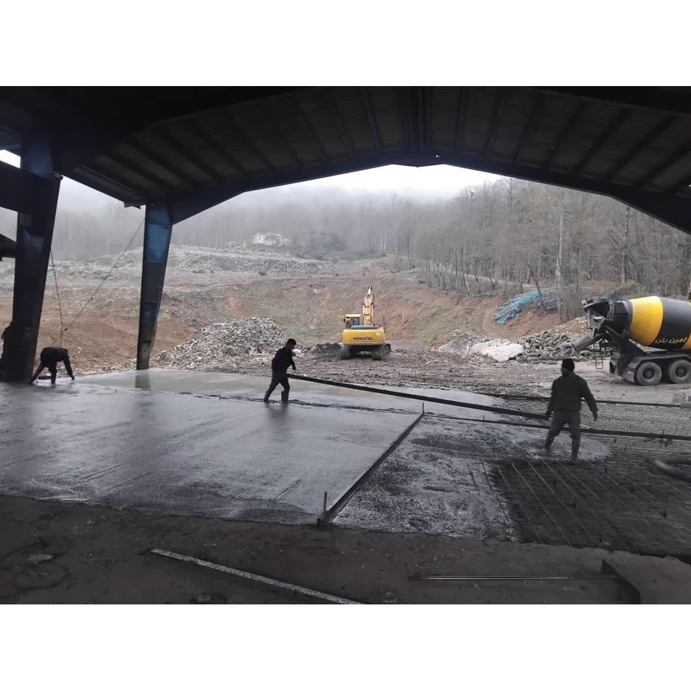 از زباله‌برداری لندفیل جدید و نصب تجهیزات خط پردازش تا بتن ریزی سالن تخمیر