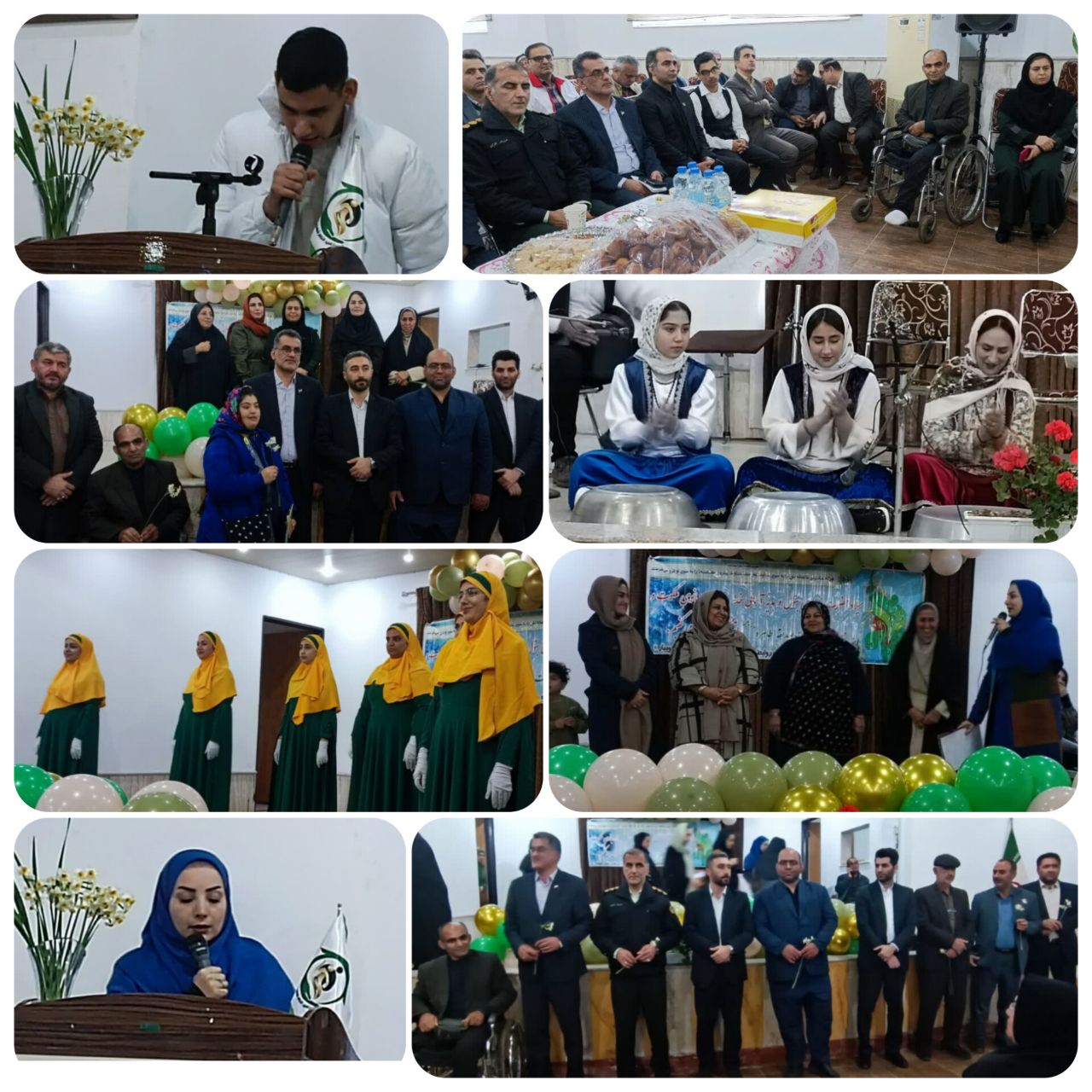  **درخشش «جشنواره به‌رنگ خدا» در جویبار؛ گرامی‌داشت هفته جهانی معلولین و مقام مادر**