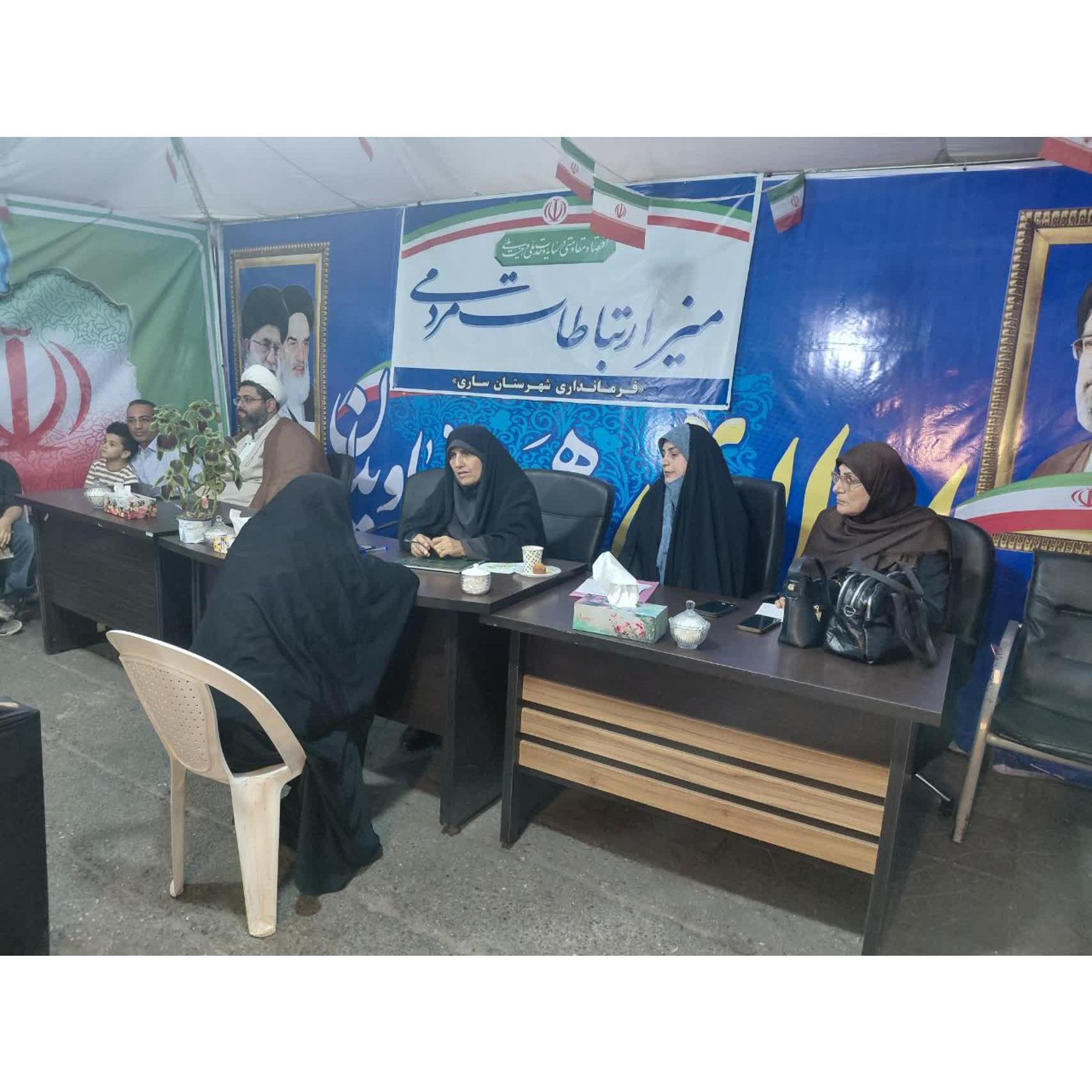محمدی: خدمت‌رسانی و شنیدن صدای مردم، مهم‌ترین سرمایه اجتماعی نظام اسلامی است/  زنان در ترویج فرهنگ مقاومت و حفظ ارزش‌های اسلامی و انقلابی نقش بی‌بدیل دارند