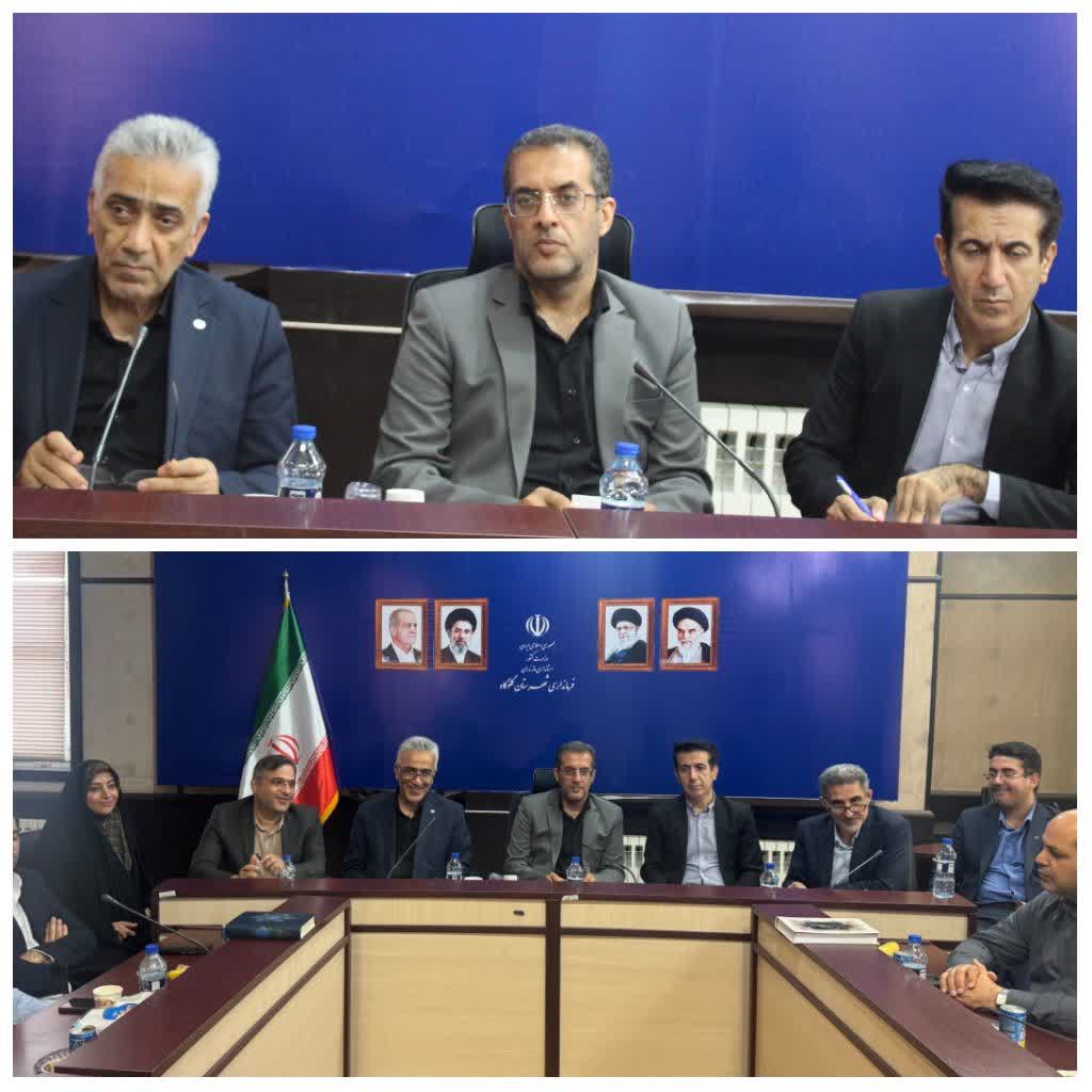 🔰 برگزاری نشست بررسی مسائل اقتصادی با حضور مدیرعامل پست بانک استان مازندران و فعالان اقتصادی در گلوگاه 