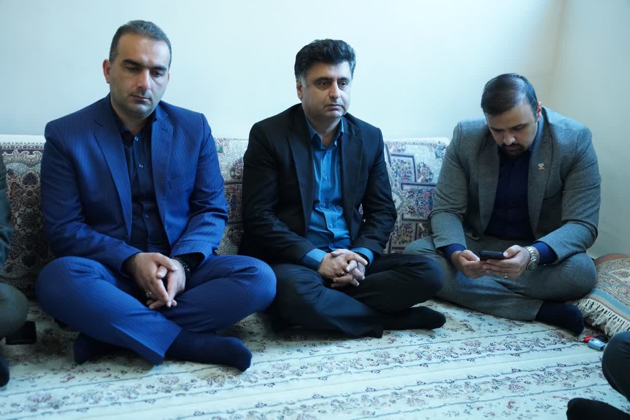 برگزاری مراسم عزاداری سرور و سالار شهیدان حضرت امام حسین(ع) در فرمانداری میاندورود