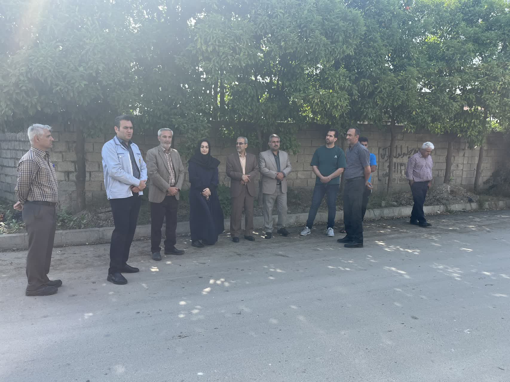 بازدید فرماندار سیمرغ از روستای کارتیج‌کلا برای بررسی مشکلات و مطالبات مردمی