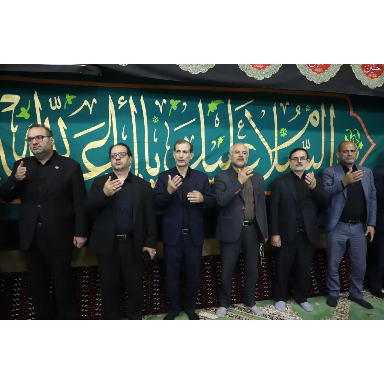 همنوا با کاروان عاشورا، آیین عزاداری سیدالشهدا(ع) با حضور استاندار مازندران برگزار شد