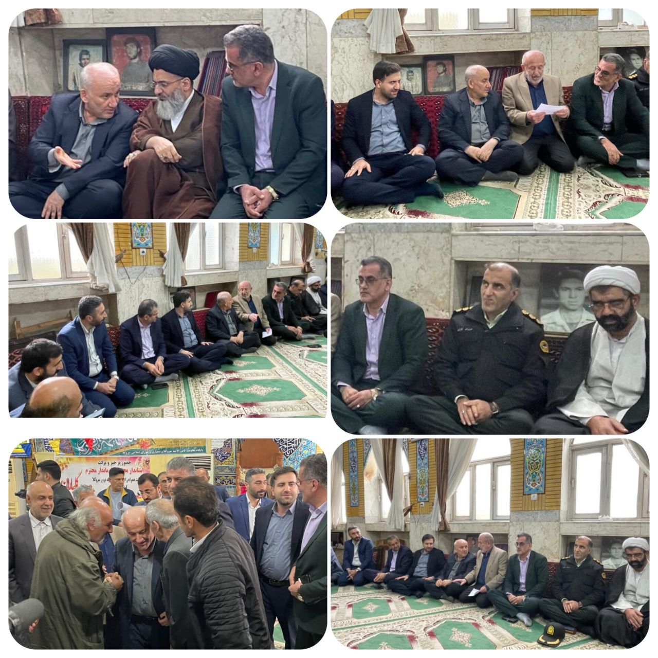  استاندار مازندران در جمع مردم سروکلا؛ دیداری صمیمی در دل مسجد روستا