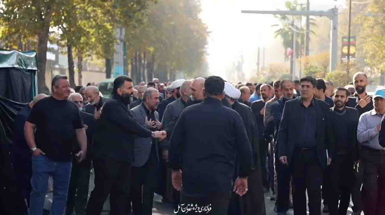 مراسم دسته‌روی دلدادگان حضرت زهرا(س) در آمل