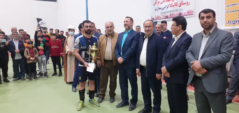 فینال مسابقات والیبال جام نوروز به مناسبت 76 شهید والامقام دهستان لفور 
