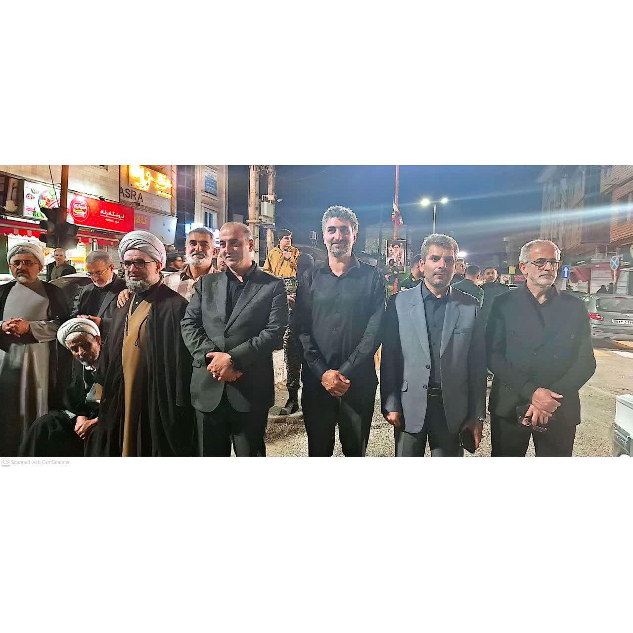 تجمع مردم ولایتمدار بصیر و انقلابی شهرستان عباس آباد 