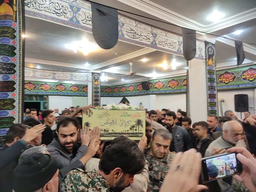 هم زمان با مراسم عزاداری سالروز شهادت حضرت فاطمه (س) آئین باشکوه وداع با شهید خوشنام ویادواره شهداشهید آبادشیرگاه با حضور سرکار خانم دکتر قائی پاشا فرماندار برگزار گردید. 