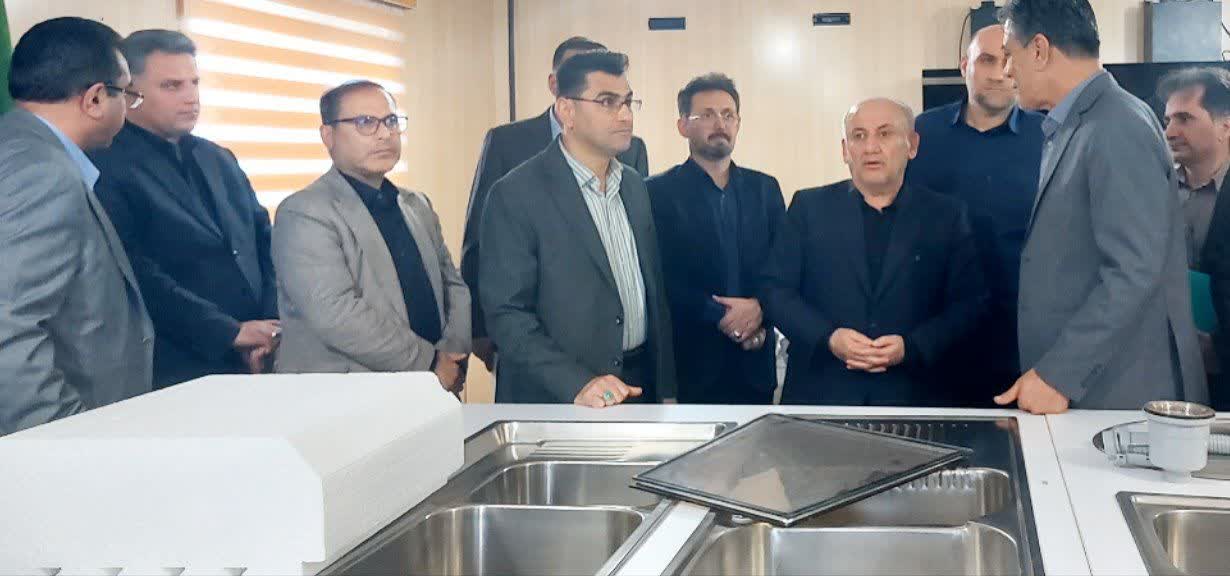 بازدید استاندار مازندران از واحد تولیدی مازندگاز با محوریت رفع موانع تولید
