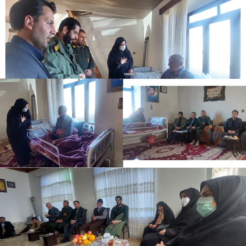 دیدارو تجلیل سرکارخانم دکتر قائی پاشا فرماندار با پدران شهیدان والامقام محمد حسین اولادی، آیت الله شریفی در روستای بشل همزمان با ولادت باسعادت حضرت امام علی (ع)