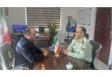 نشست  بخشدار دالخانی با سرپرست  فرماندهی انتظامی شهرستان رامسر