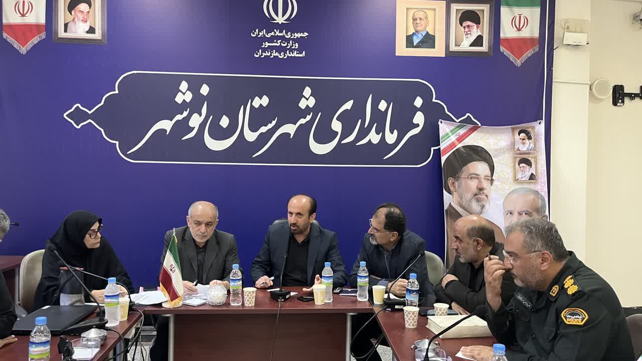 فرماندارشهرستان  نوشهر: هیچ‌گونه کوتاهی در مدیریت سواحل پذیرفته نیست