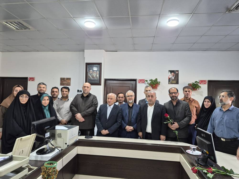 استاندار مازندران به همراه سرپرست فرمانداری مرکز استان از رسانه‌ها بازدید کرد