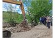 بازدید فرماندار میاندورود از روند بازسازی سردهنه روستای اوسا